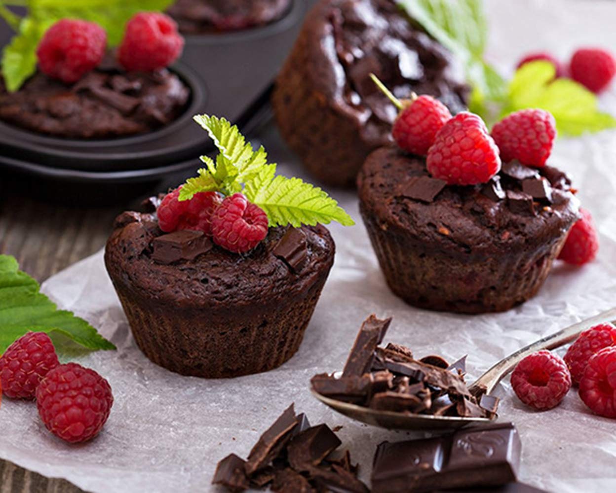 2-Pack Non-Toxic 4-Cup Muffin Pan for Air Fryer & Oven (8.5