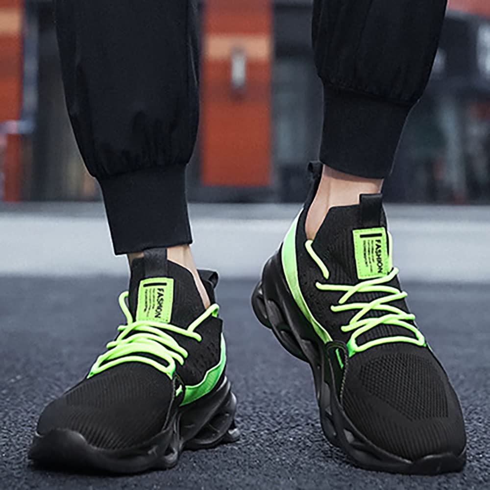 YSMIIH Men's Athletic Running Shoes - Lightweight Breathable Mesh Sneakers for Walking, Jogging & Gym Workouts - Perfect for Sports, Training & Daily Wear