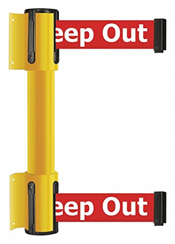 Tensator 896T2-35-MAX-RHX-C Retractable Belt Barrier - 13 Feet with 2 Belts for Crowd Control & Queue Management - Perfect for Retail Stores, Events, and Public Spaces