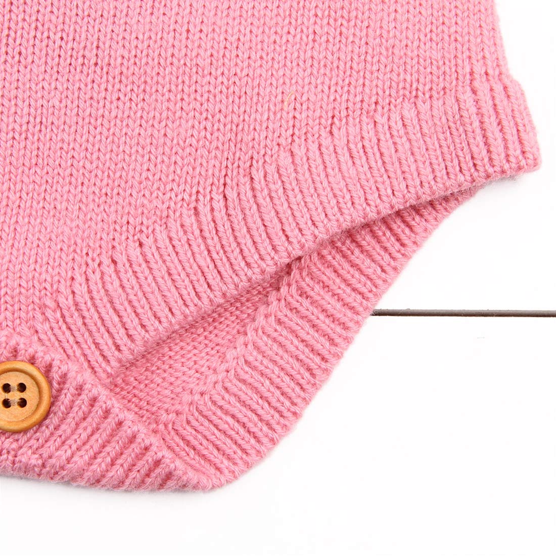 Baby Girls Knitted Romper Jumpsuit - Cute Easter Bunny Outfit for Toddlers | Soft Winter & Autumn Casual Clothes | Perfect for Holiday Photos, Playdates & Family Gatherings