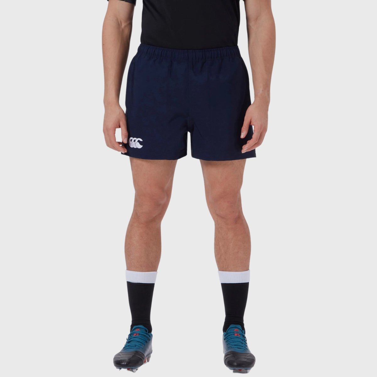 Canterbury Men's Rugby Shorts with Pockets - Navy Blue Athletic Training Shorts for Rugby, Gym & Casual Wear
