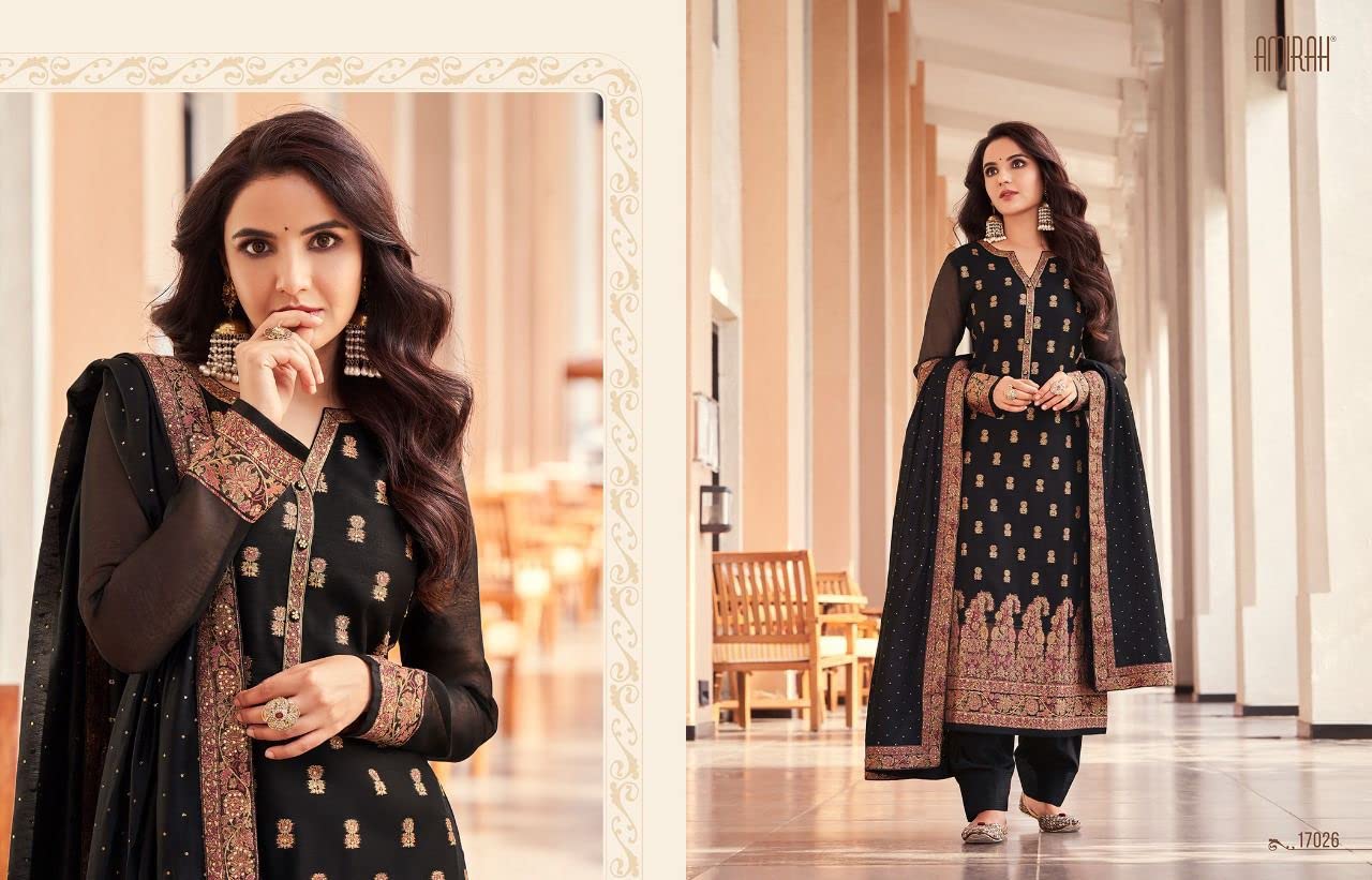 Exquisite Pakistani Kameez Salwar Suits with Hand Embroidery - Elegant Stitched Shalwar Kameez & Palazzo Pant Dress for Women | Perfect for Weddings, Parties & Festive Occasions