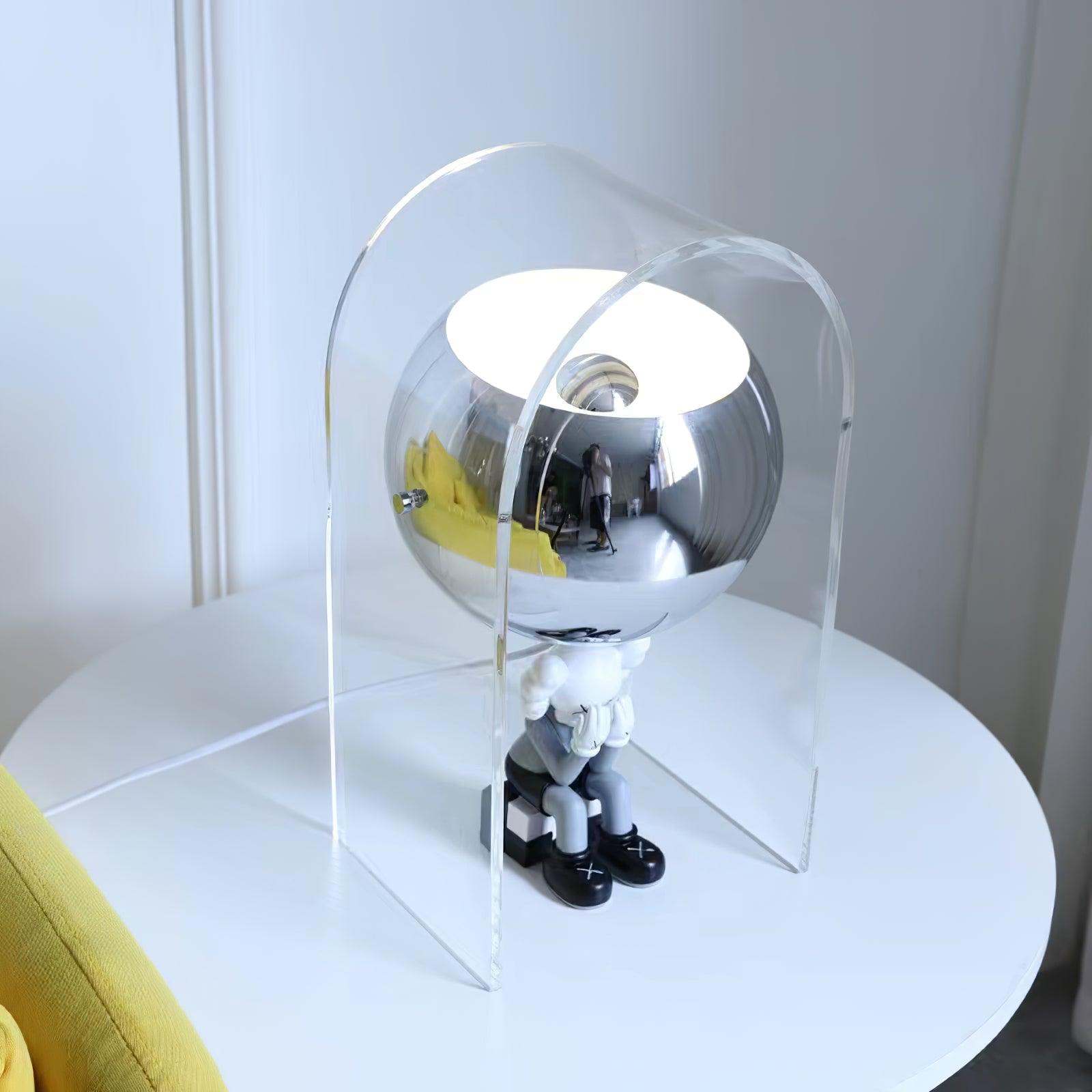 Insta Sensorette Modern Touch Table Lamp - Adjustable Brightness LED Night Light for Bedroom, Living Room, Office - Perfect for Reading, Working & Relaxing