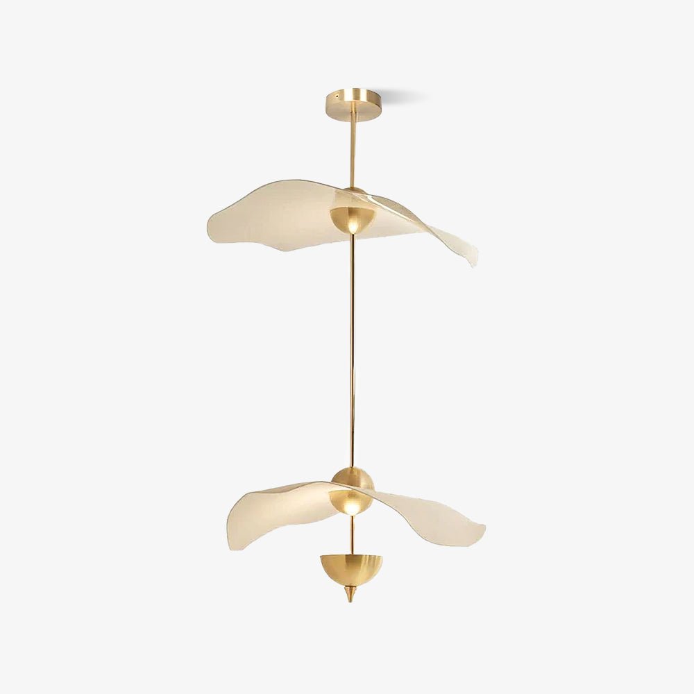 Envolee Double Biscuit Pendant Light - Vintage Industrial Style Hanging Light Fixture for Kitchen Island, Dining Room, and Bar Decor