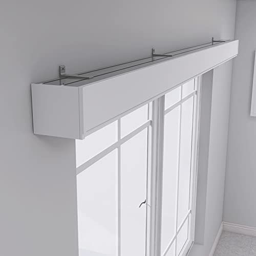 White-wall mount