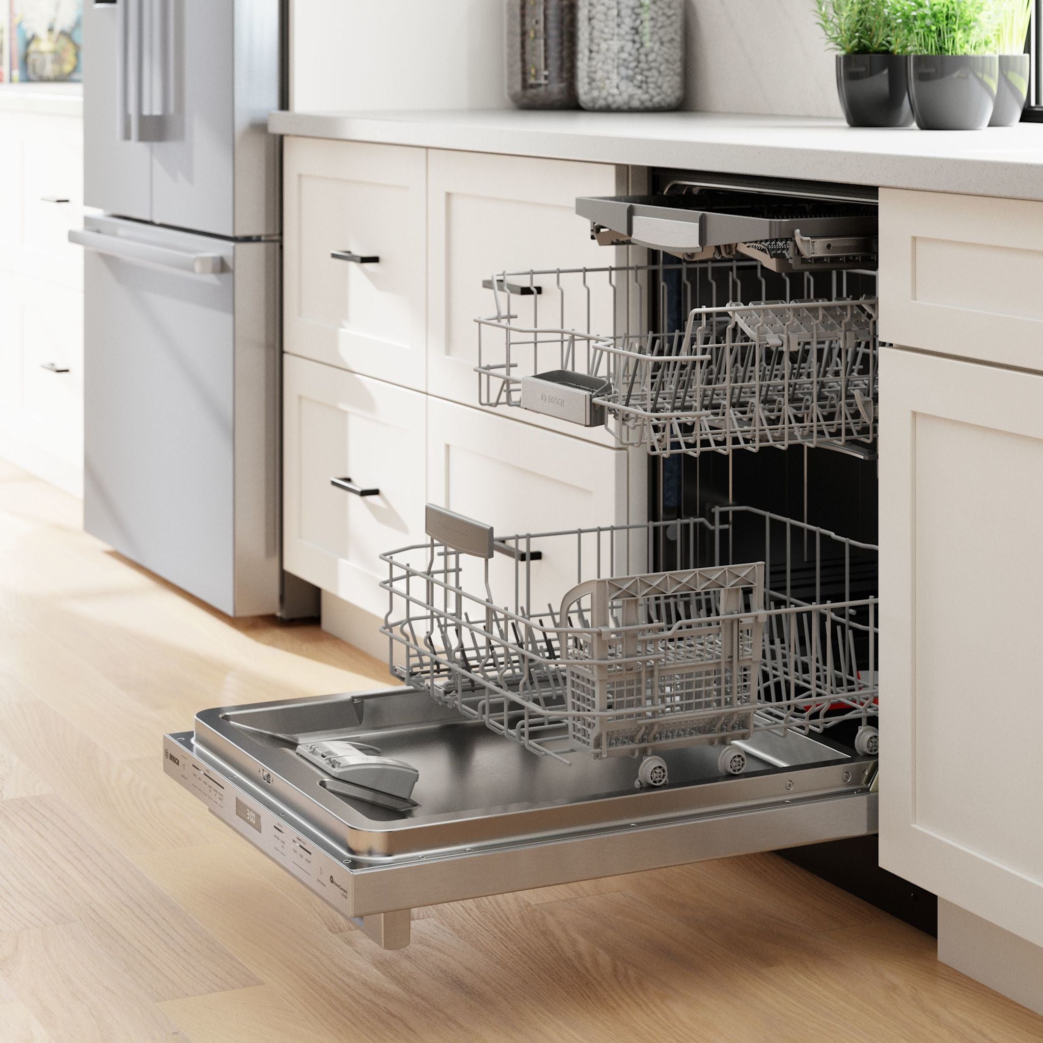 Bosch SHX78CM5N Stainless Steel Built-In Dishwasher - Energy Star Certified, Ultra-Quiet 56 dB - Perfect for Modern Kitchens & Open-Concept Homes
