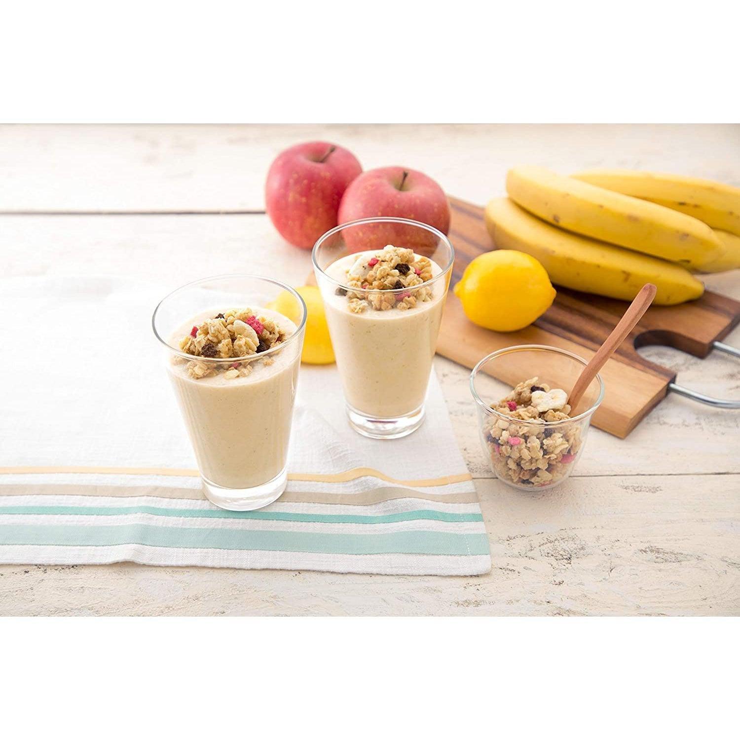 Calbee Frugra Granola Cereal Chocolate Crunch & Banana 550g - Healthy Breakfast Cereal with Chocolate & Banana Flavor - Perfect for Morning Meals, Snacking & Office Breakfast