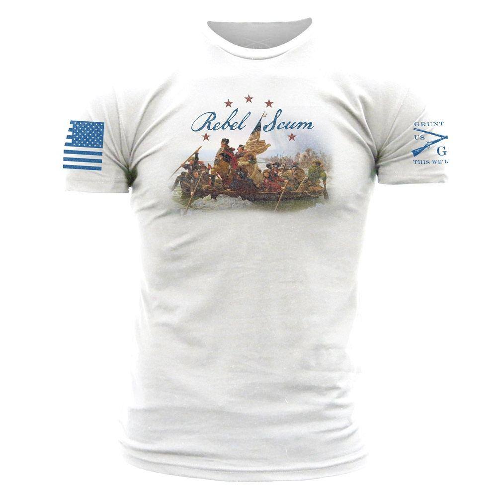 Rebel Scum Graphic T-Shirt for Men & Women - Soft Cotton White Tee - Star Wars Inspired Design - Perfect for Cosplay, Conventions & Everyday Wear