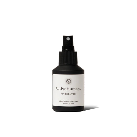 Active Humans | Unscented Deodorant for Sensitive Skin - Stay Fresh All Day for Workouts & Outdoor Activities