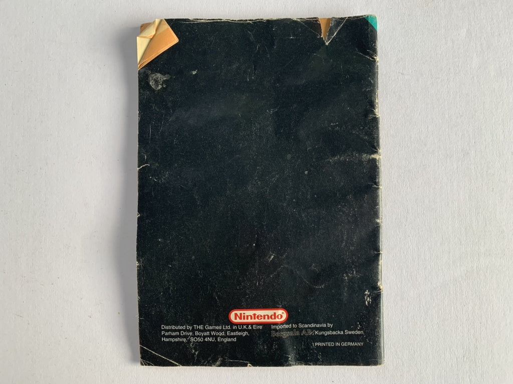 Goldeneye 007 UK Game Manual - Official Nintendo 64 Instruction Booklet - Perfect for Retro Gaming Collectors & 90s Nostalgia Fans - Great for Display, Gaming Reference & Collector's Showcase