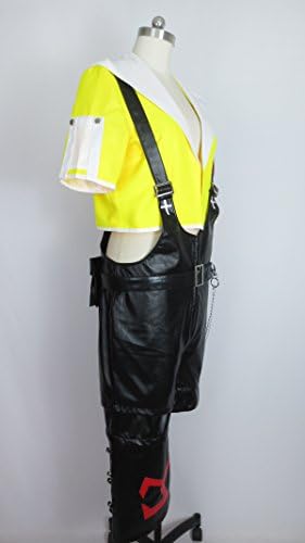 Tidus Cosplay Costume for Men - Final Fantasy X Dream Zanarkand Game Outfit (Size L) - Perfect for Halloween, Cosplay Events & Anime Conventions