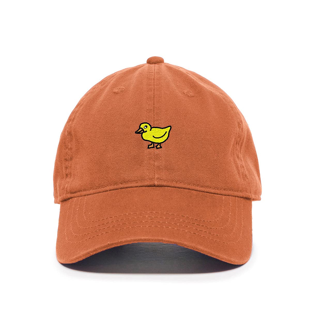 Stylish Duck Embroidered Cotton Baseball Cap - Adjustable Dad Hat for Men & Women - Perfect for Outdoor Activities, Sports, and Casual Wear