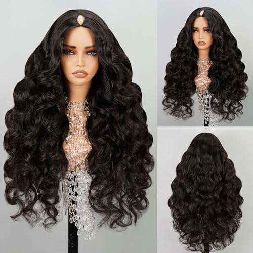 v body wave wig