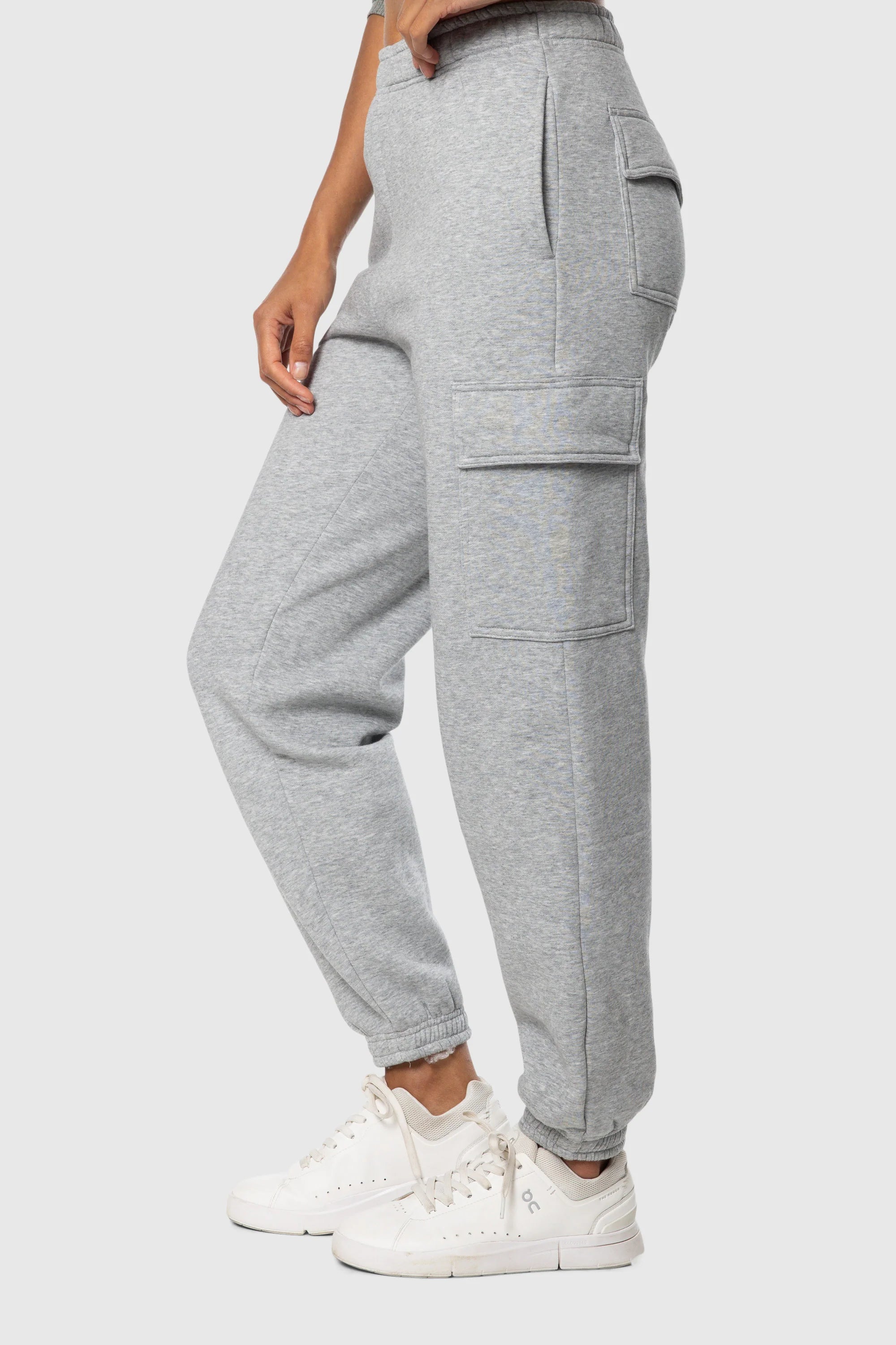 Men's Cargo Sweatpants with Pockets - Comfortable Jogger Pants for Workout, Hiking & Casual Wear