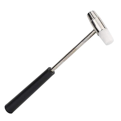 Mini Jewelry Hammer - Double Head Metal Repair Tool for DIY Jewelry Making & Watch Repair | Compact & Lightweight Design for Craftsmen & Hobbyists | Perfect for Jewelry Workshops, Home DIY Projects & Watch Maintenance