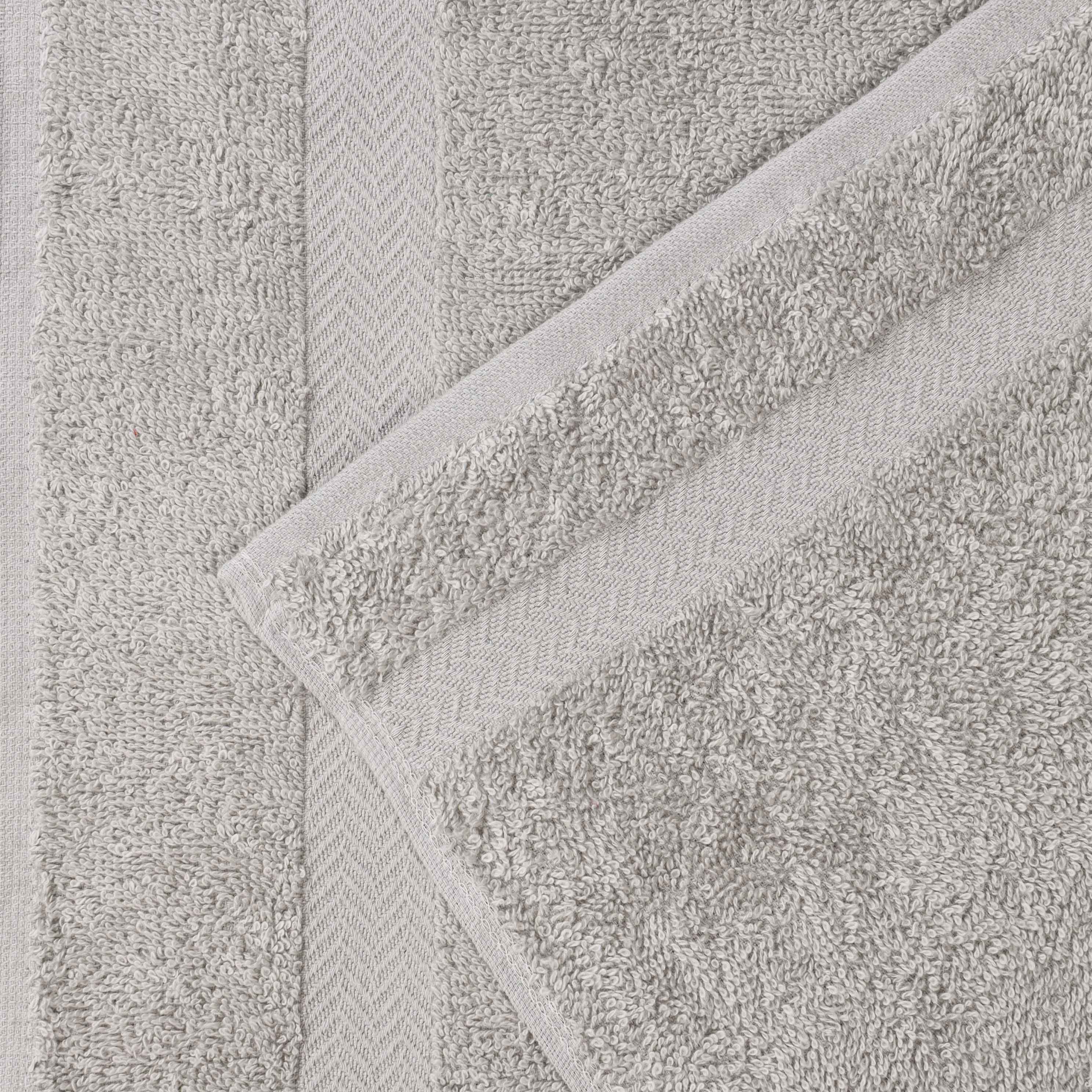 Franklin 100% Cotton Eco-Friendly Bath Towel Set - 12 Piece Soft Absorbent Towels for Bathroom, Spa & Gym Use