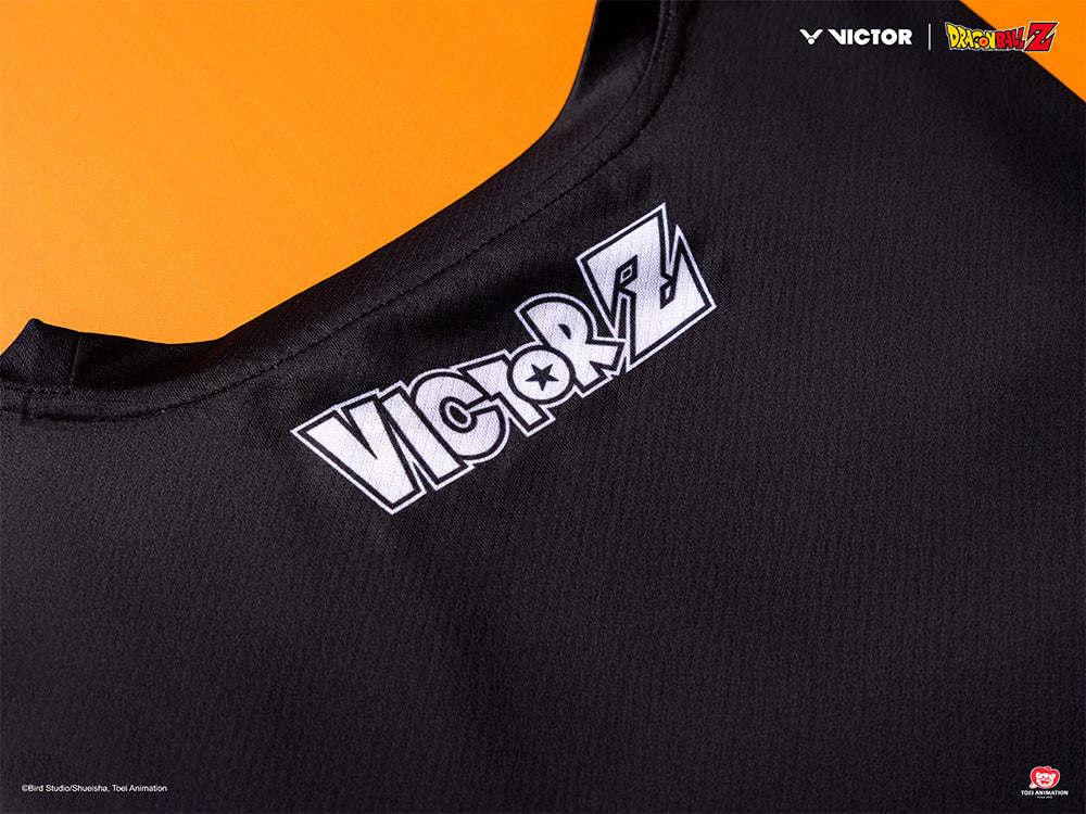 Victor x Dragon Ball Z T 504DBZ Unisex T-Shirt [Black] - Anime Graphic Tee for Casual Wear & Dragon Ball Fans