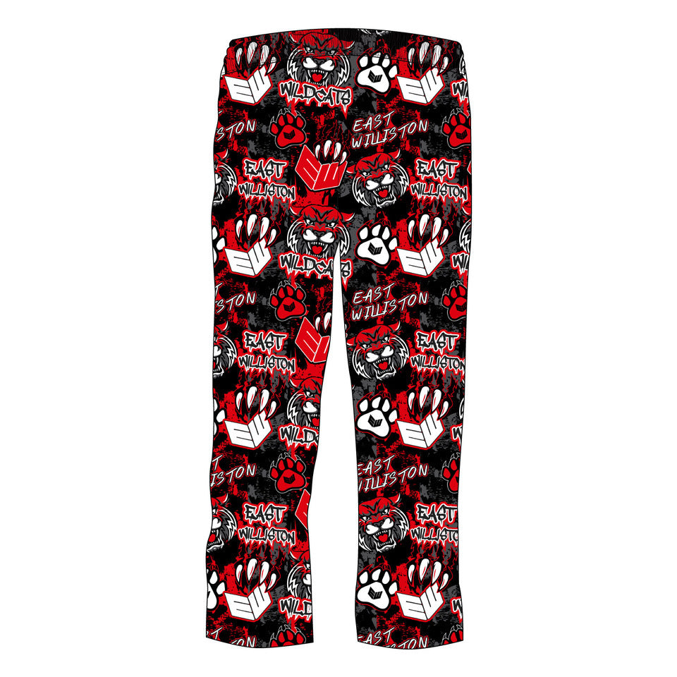 Youth & Adult East Williston Claws Lounge Pants - Soft Fleece Comfort Pajama Bottoms for Men and Women - Perfect for Home Relaxation, Lounging & Sleepwear