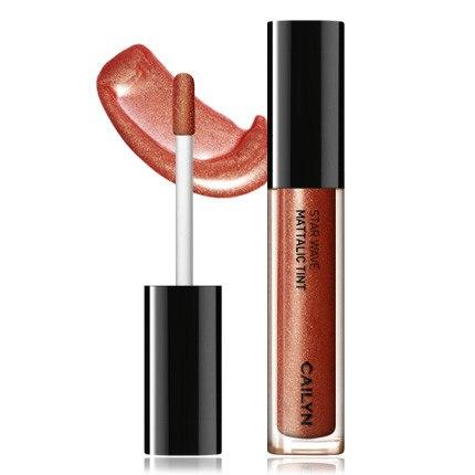 Cailyn Cosmetics Star Wave Metallic Lip Tint - Long Lasting Matte Liquid Lipstick with Shimmer Finish | Perfect for Parties, Date Nights & Special Occasions