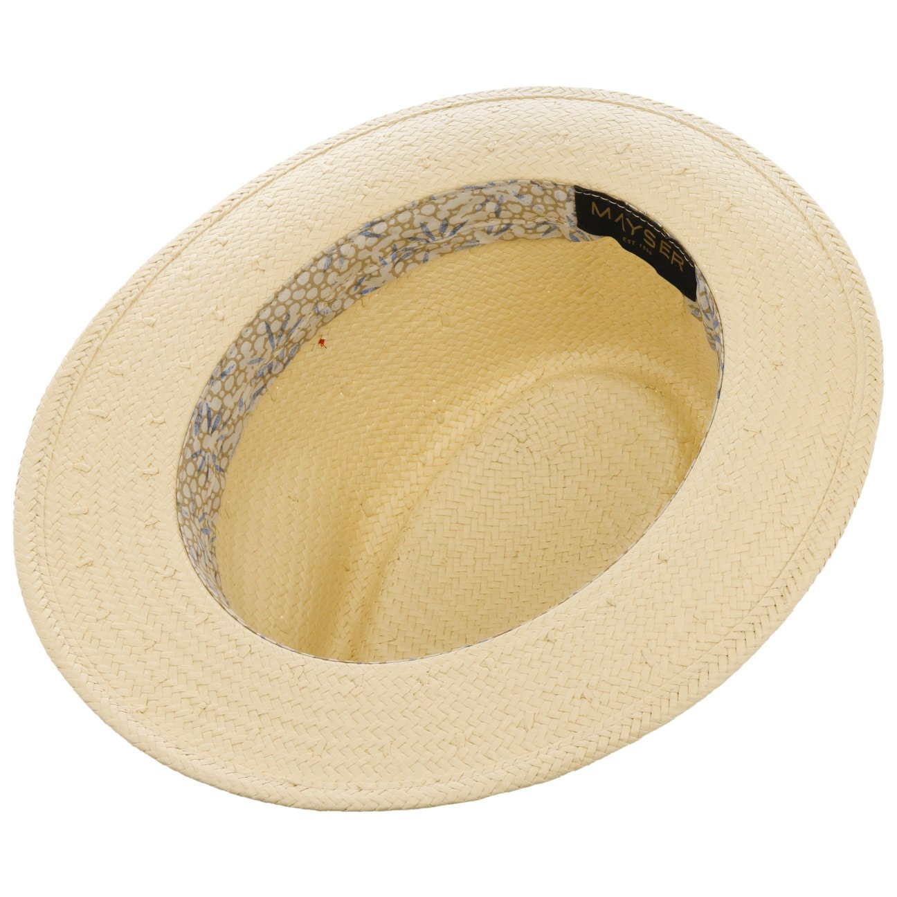 Stylish Mayser Maleo Trilby Straw Hat for Men – Perfect for Summer, Beach, and Outdoor Activities