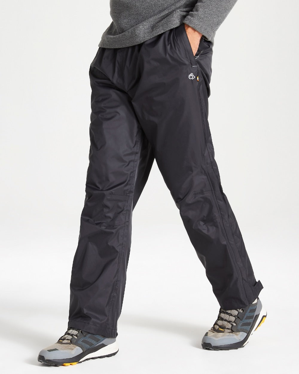 Craghoppers Ascent Waterproof Over Trousers for Men & Women - Lightweight Rain Pants for Hiking, Camping & Outdoor Adventures