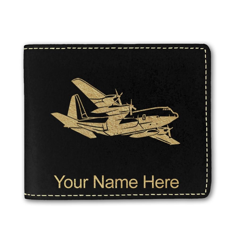 Genuine Faux Leather Wallet for Men & Women - Custom Engraved Personalized Gift - Perfect for Travel, Business & Everyday Use