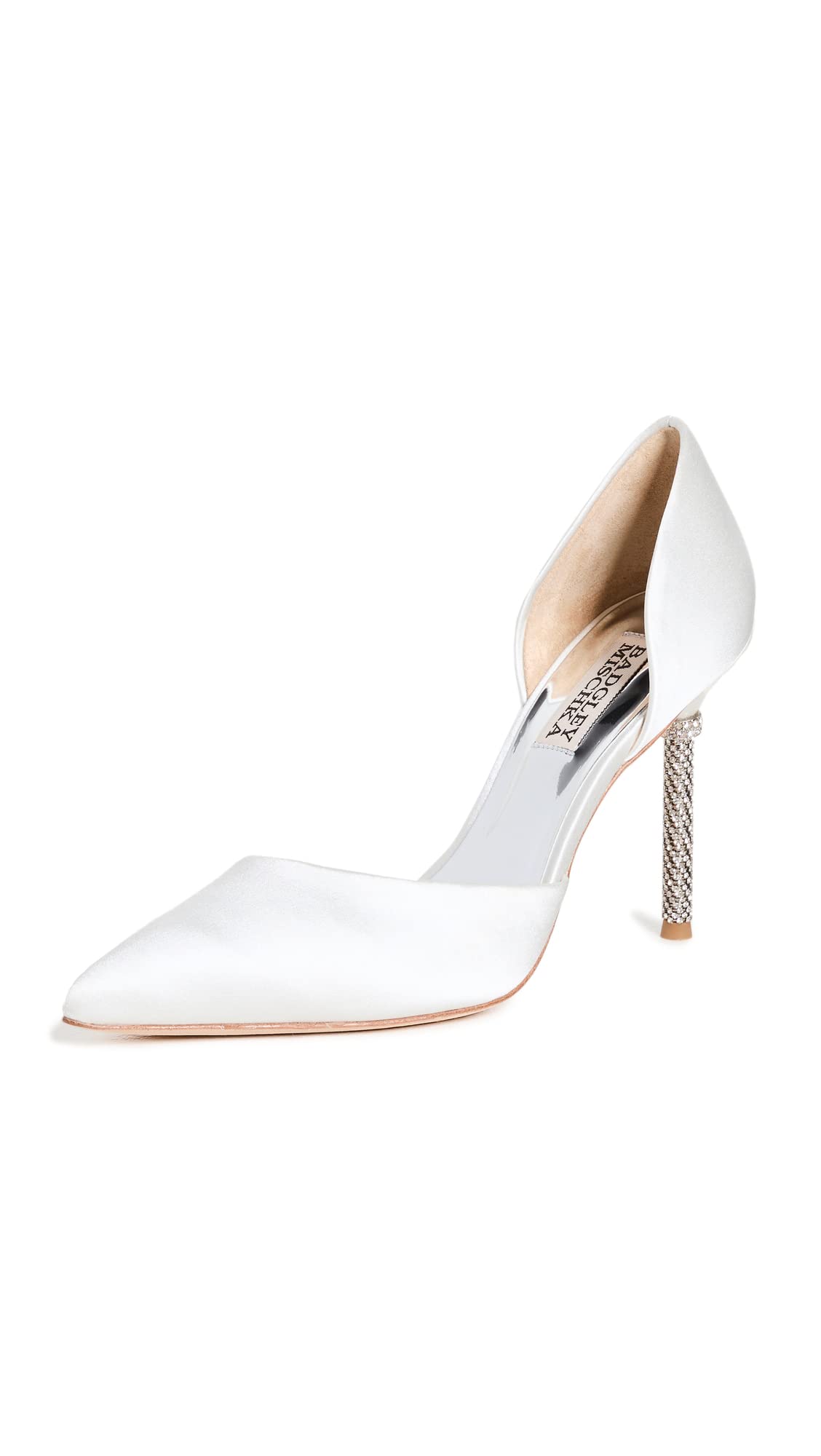 Badgley Mischka Women's Ozara II Pump Heels - Elegant High Heel Dress Shoes for Weddings, Parties & Formal Events