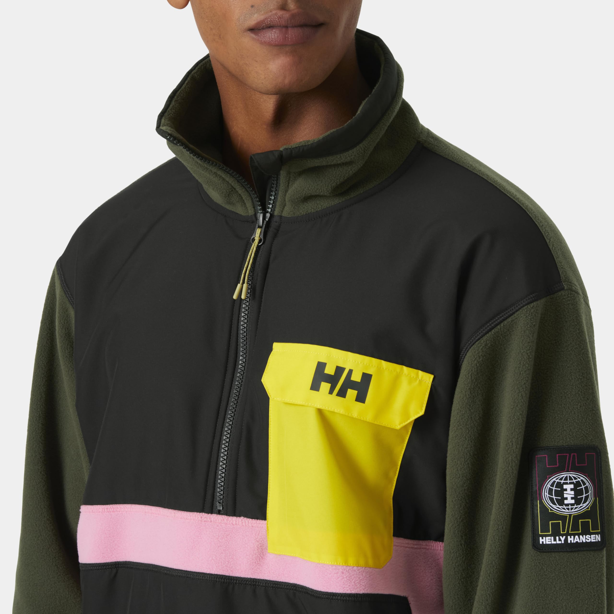 Helly Hansen Play 1/2 Zip Fleece Jacket - Unisex Lightweight Breathable Warm Pullover for Hiking, Camping & Outdoor Adventures