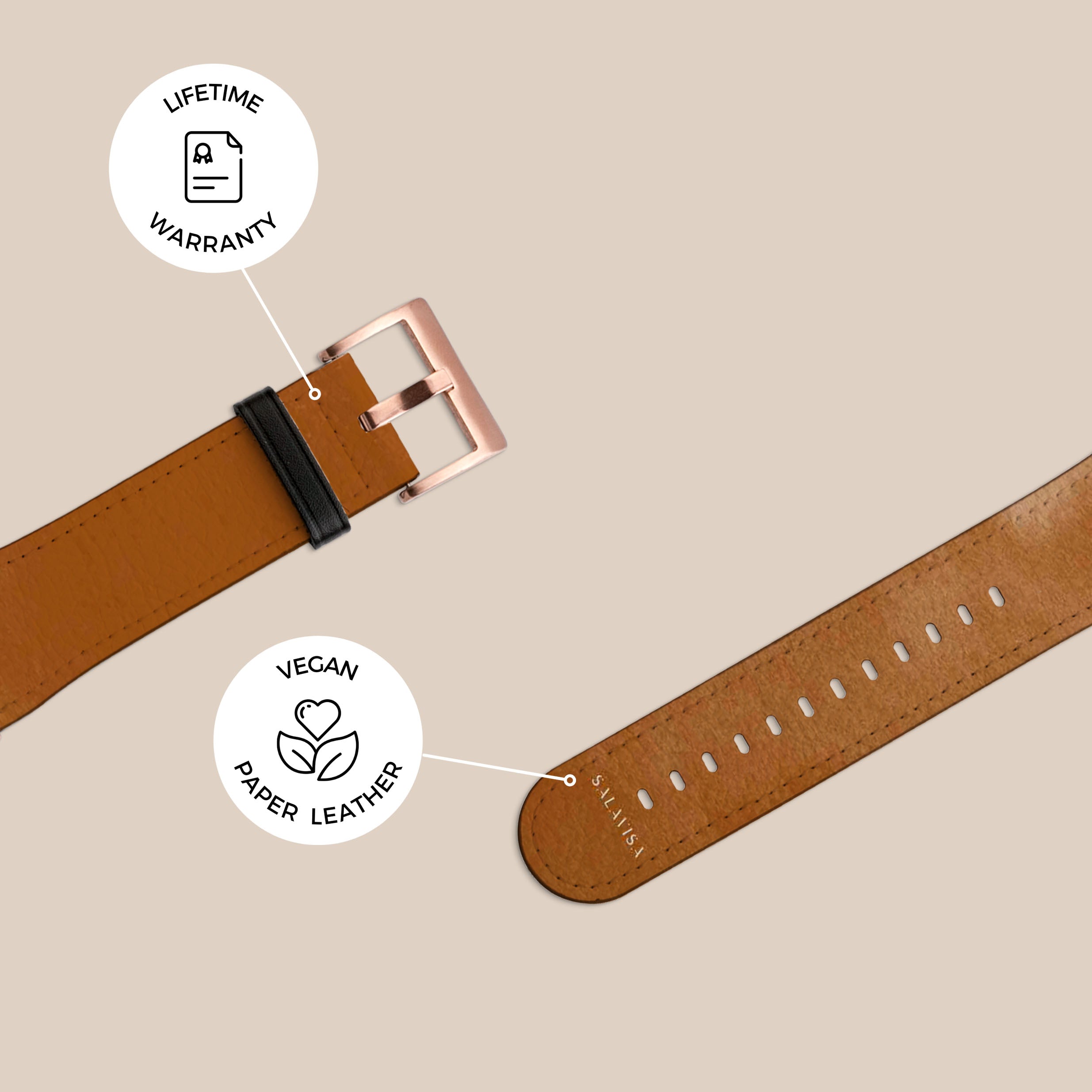 Stylish Burnt Orange Galaxy Watch Band - Premium Soft Silicone Strap for Samsung Galaxy Watch 4/5/6 - Trendy Aesthetic Accessory for Workouts, Running & Everyday Wear