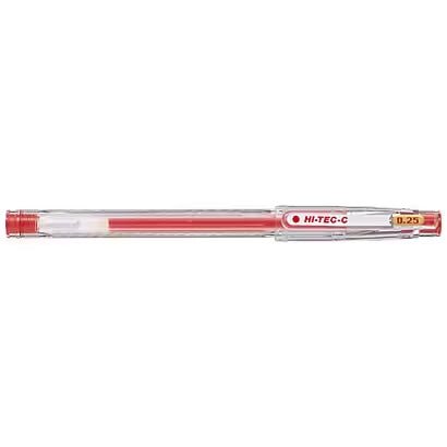 HI-TEC C Gel Ink Pen - Smooth Writing 0.3mm Fine Point Rollerball Pen - Black Ink Refillable - Perfect for Journaling, Note Taking & Office Use