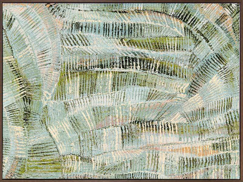Dhala Bu Nya Green Canvas Art Print - Modern Abstract Wall Decor for Living Room, Bedroom & Office - Perfect for Home Decoration & Gift Giving