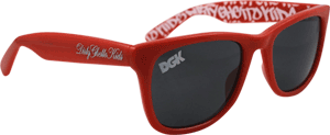DGK Graff Shades Red Sunglasses - Stylish & Durable Men's & Women's Shades for Outdoor Activities, Driving, and Beach Wear