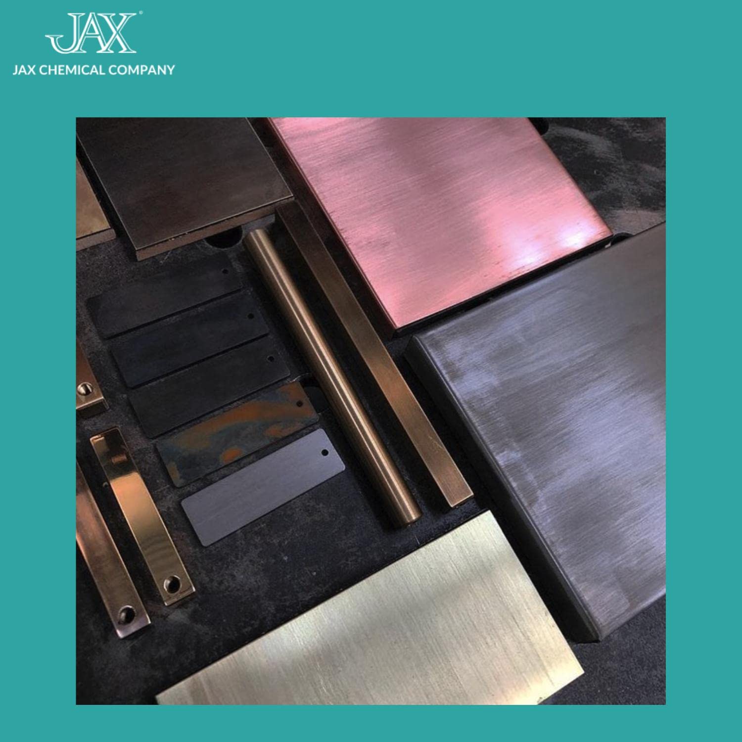 JAX Iron Steel & Nickel Blackener - Metal Finishing Solution for Antique Patina - Cold Chemical Blackening Treatment (2 oz) - Perfect for Knives, Guns, Jewelry & DIY Metal Crafts