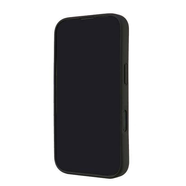 Premium Audi Silicone Hard Case for iPhone 16 Pro (6.3 Inch) - Shockproof & Scratch Resistant Protective Cover - Matte Black - Perfect for Work, Travel & Daily Use