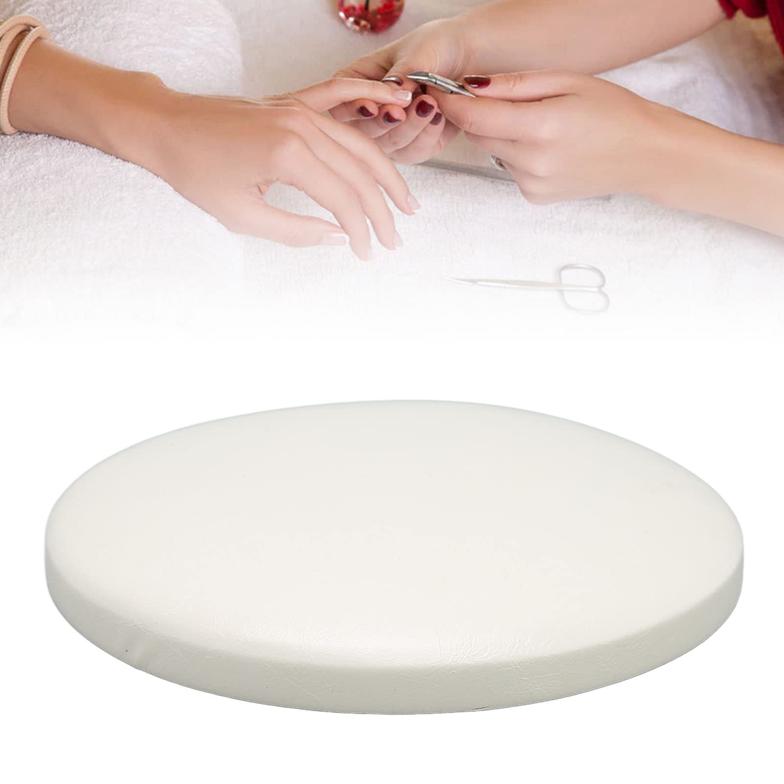 **Professional Nail Arm Rest Pillow for Manicure & Nail Tech - Portable Elbow Cushion Support for Nail Salon, Spa & Home Use - Comfortable Hand Pad for Gel, Acrylic & Pedicure Services**