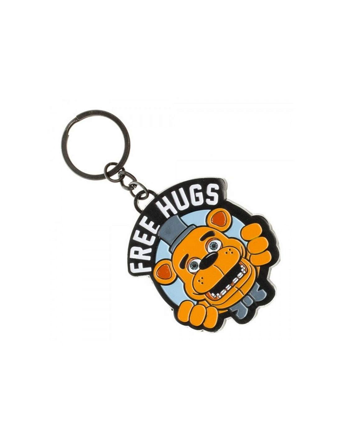 Five Nights at Freddy's Freddy Fazbear Keychain - Cute Horror Game Collectible for Backpacks, Keys & Gifts | FNAF Merchandise