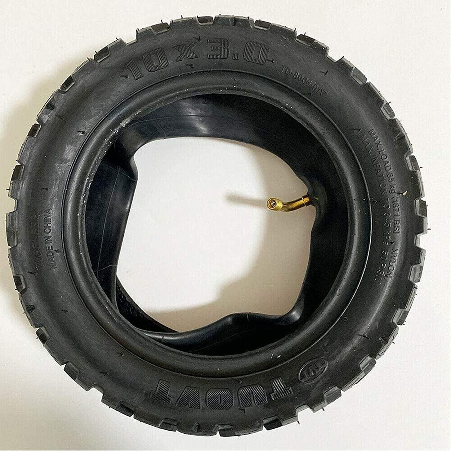 10-Inch Universal Electric Scooter Tires - Double Thickness Inner & Outer Tubes, Replacement Rubber Tyre for Enhanced Durability | Perfect for Commuting, Off-Roading & Urban Riding