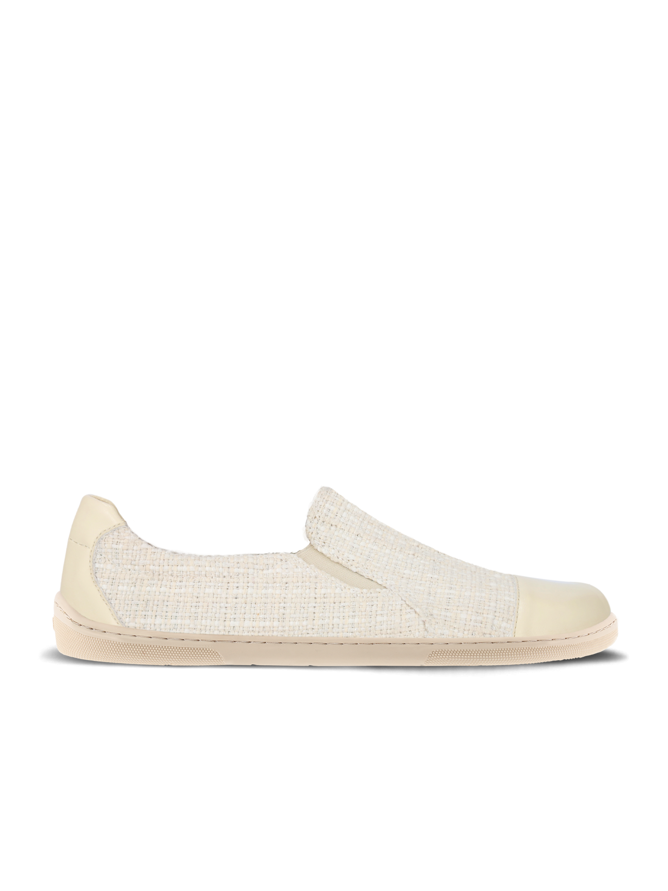 Barefoot Slip-On Shoes for Women - Be Lenka Breeze Ivory | Minimalist Comfort for Walking, Running & Travel | Eco-Friendly & Lightweight