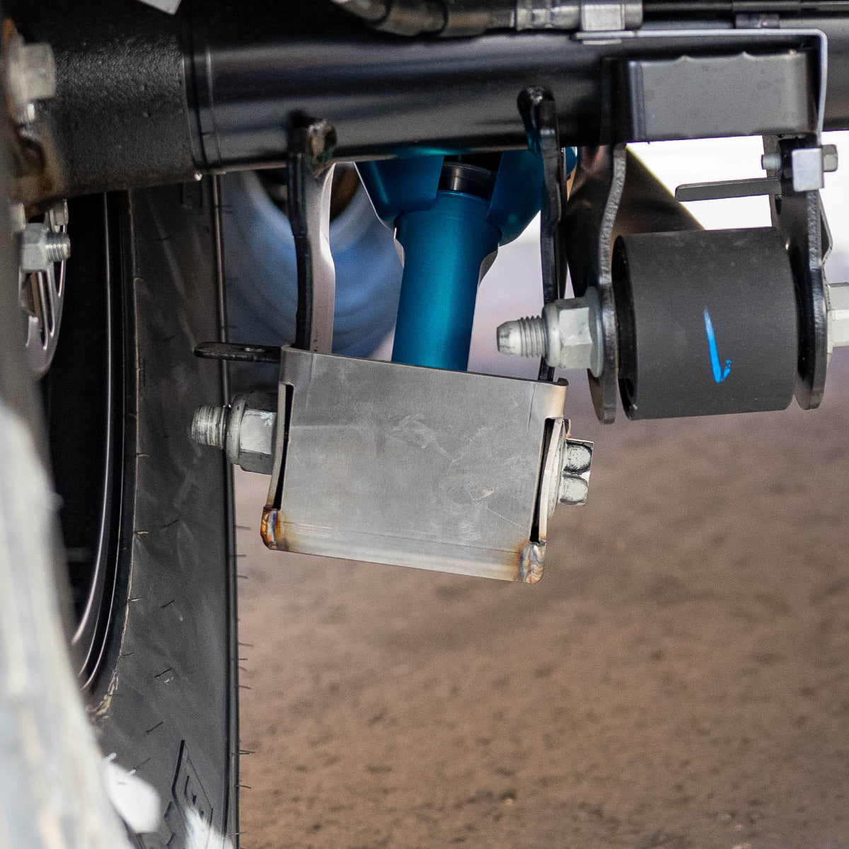 21-24 Ford Bronco SDHQ Heavy-Duty Rear Shock Guards | Off-Road Protection for Adventure & Trail Riding