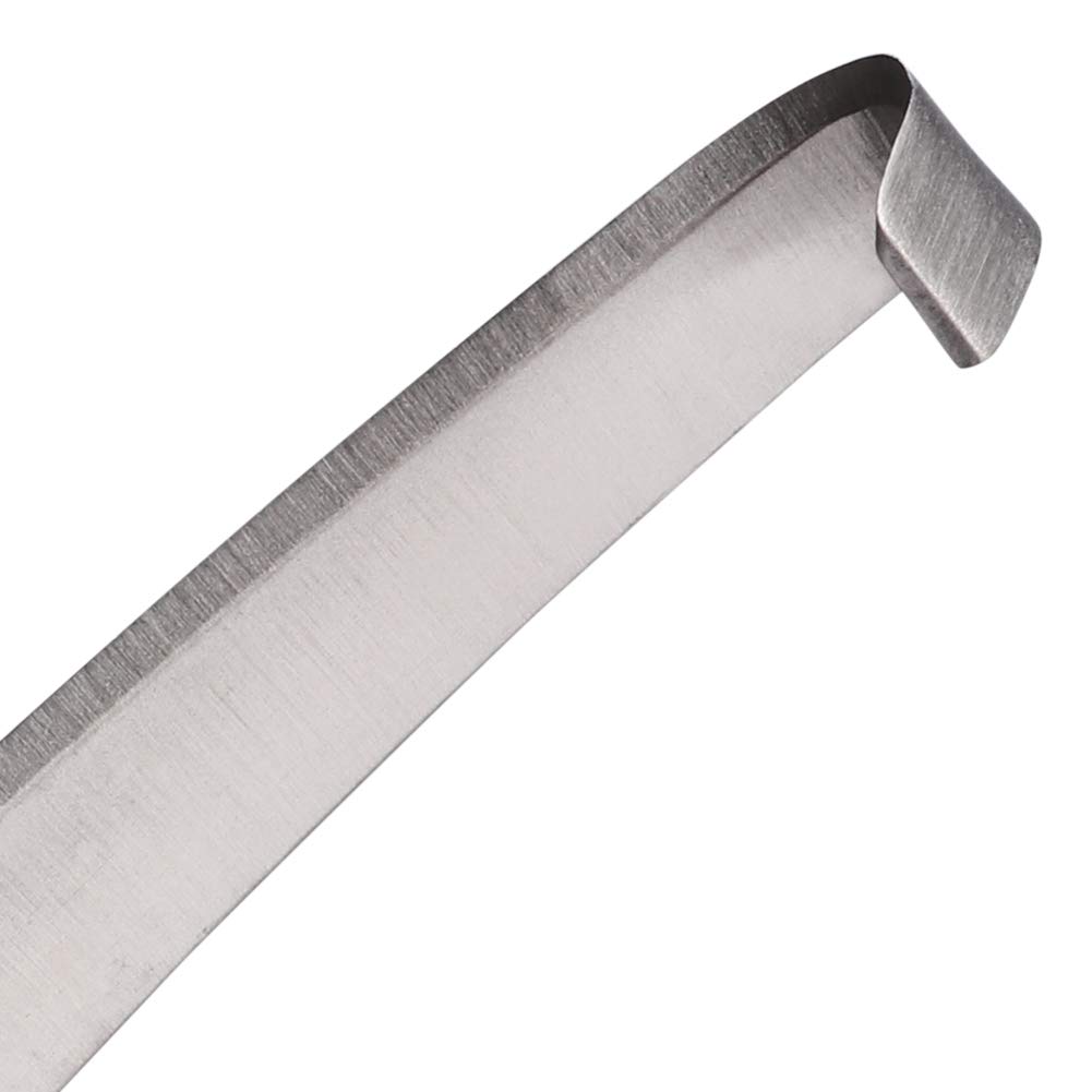 Premium Right-Handed Hoof Knife with Ergonomic Wooden Handle - Ultra Sharp Carbon Steel Farrier Tool for Trimming Horses, Donkeys & Cows - Perfect for Professional Grooming, Stable Maintenance & Livestock Care