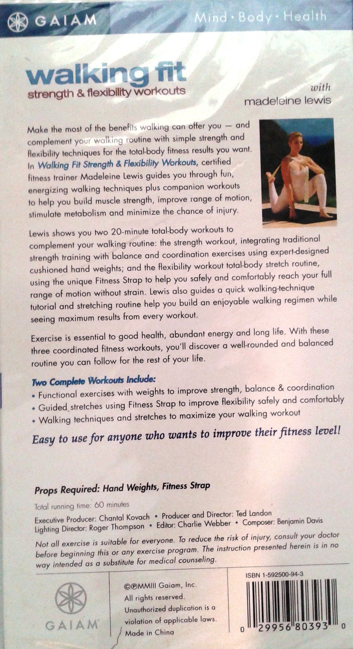 Walking Fit - Strength & Flexibility Workout Program for Home & Gym | Improve Mobility & Fitness for Adults & Seniors