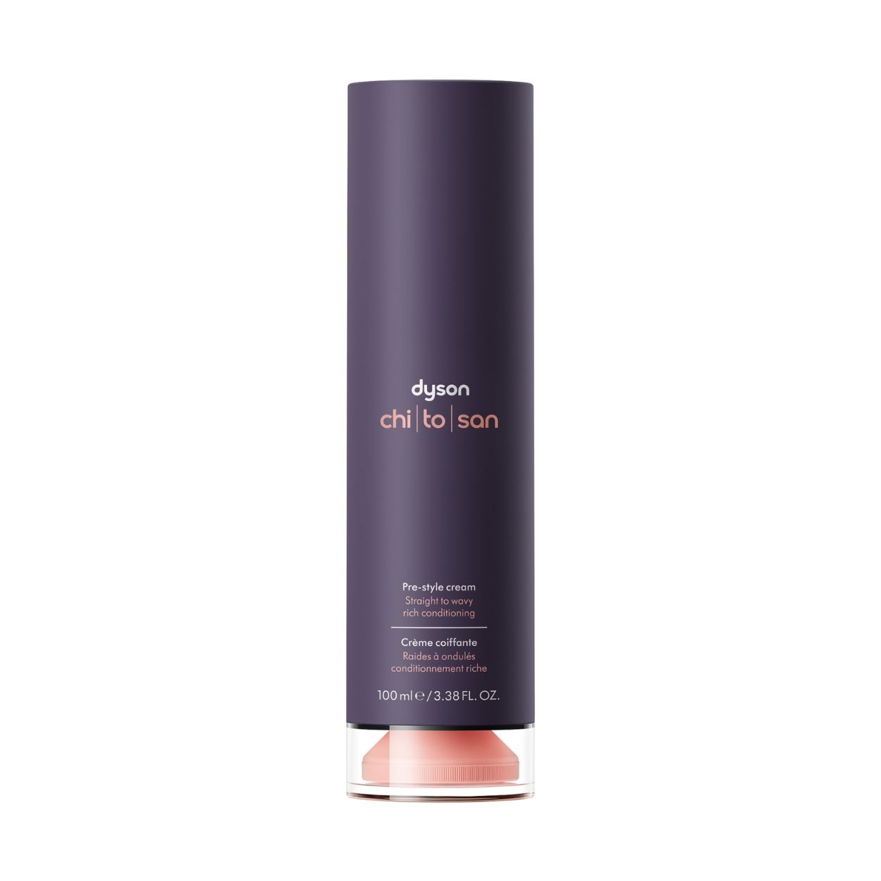 Chitosan Pre-Style Cream for Straight to Wavy Hair - Rich Conditioning Treatment for Smooth & Shiny Hair - Perfect for Daily Styling & Heat Protection
