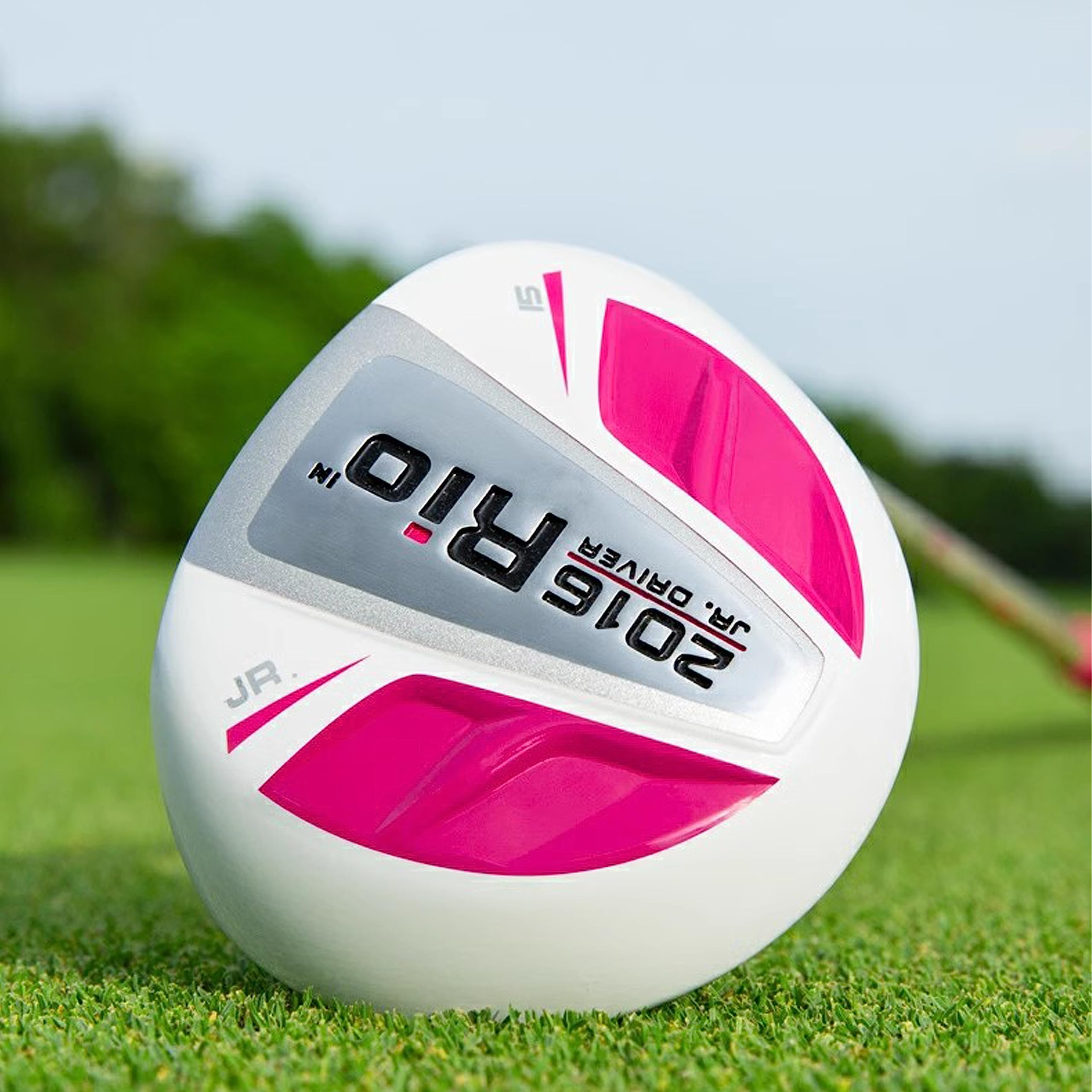 **PGM Junior Golf Club Set for Kids - Right Handed Complete Set with 1 Wood, 2 Iron, Putter & Stand Bag - Perfect for Boys, Girls & Toddlers - Ideal for Backyard Practice, Driving Range & Junior Golf Tournaments**