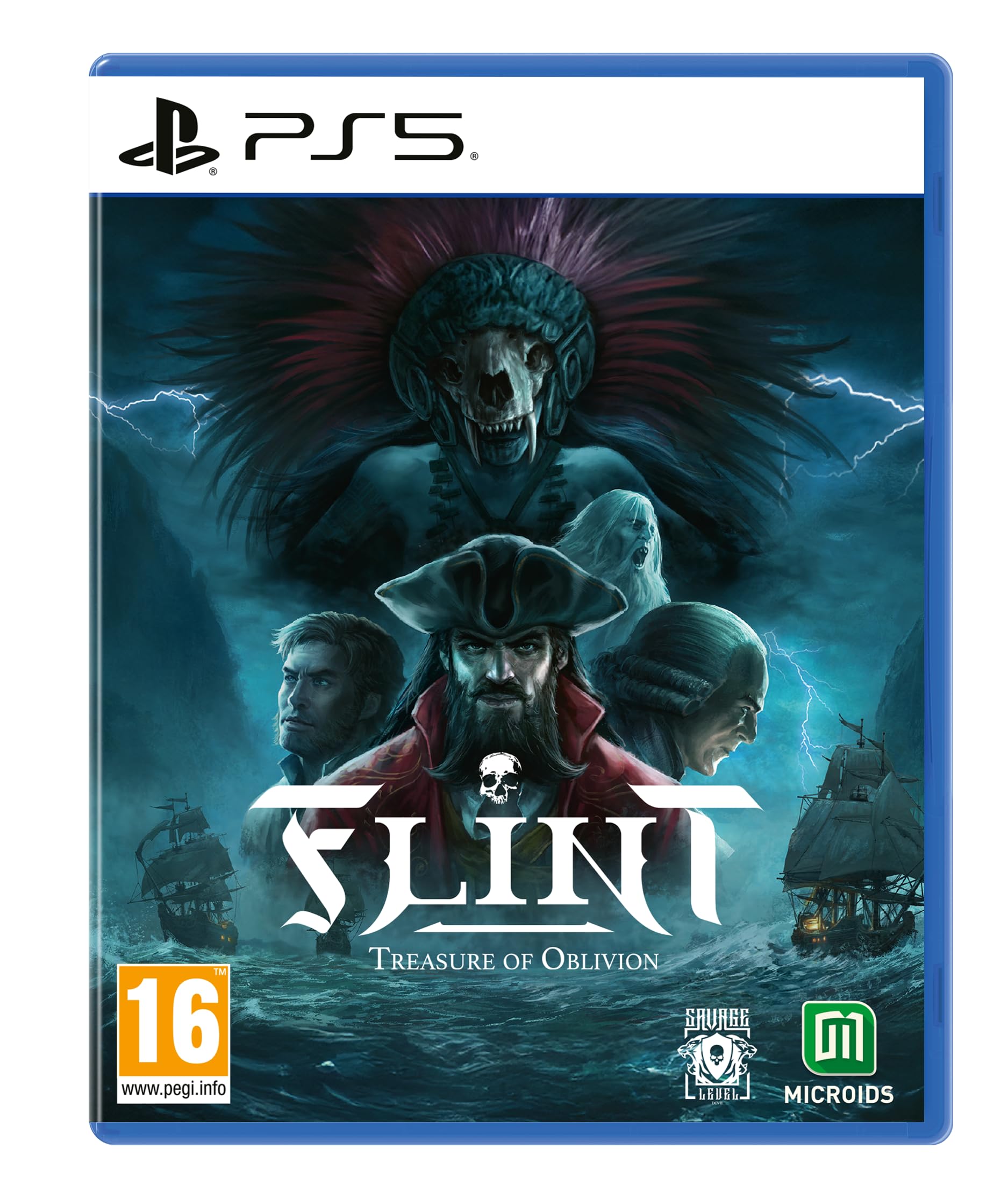 FLINT: Treasure of Oblivion - PS5 Game | Action-Adventure RPG | Explore Pirate Treasures & Epic Quests | Perfect for Fans of Open-World Gaming & Nautical Adventures