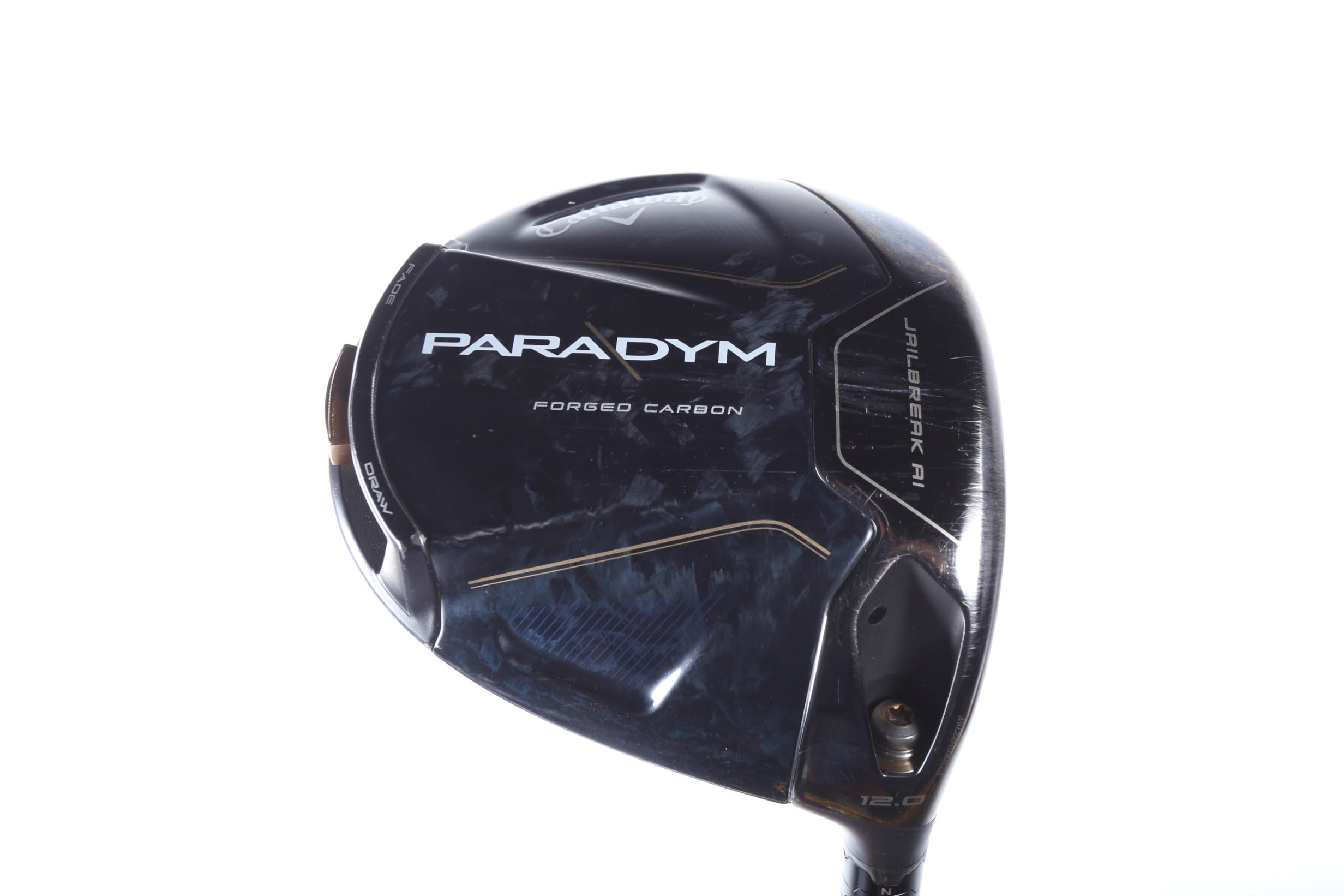 Used Callaway Paradym Driver 12° Ladies Flex Aldila Ascent Right Handed Golf Club - Perfect for Women Golfers Seeking Distance & Forgiveness on the Course