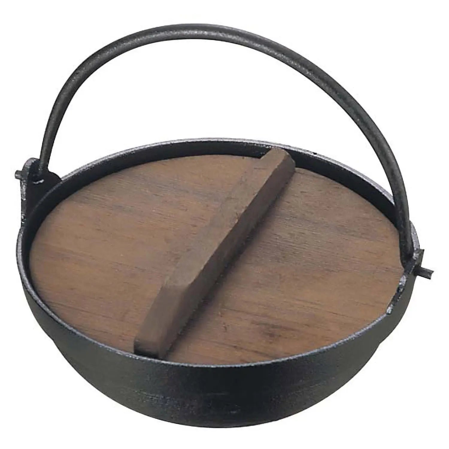 Premium EBM Aluminum Japanese Hot Pot - Traditional Shabu Shabu & Sukiyaki Pot for Home Cooking & Family Gatherings