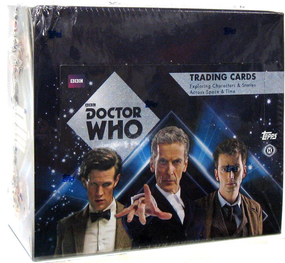 Doctor Who Topps 2015 Trading Cards Hobby Box - Factory Sealed Collectible Cards for Fans, Gift for Sci-Fi Lovers, Perfect for Conventions & Memorabilia Collections