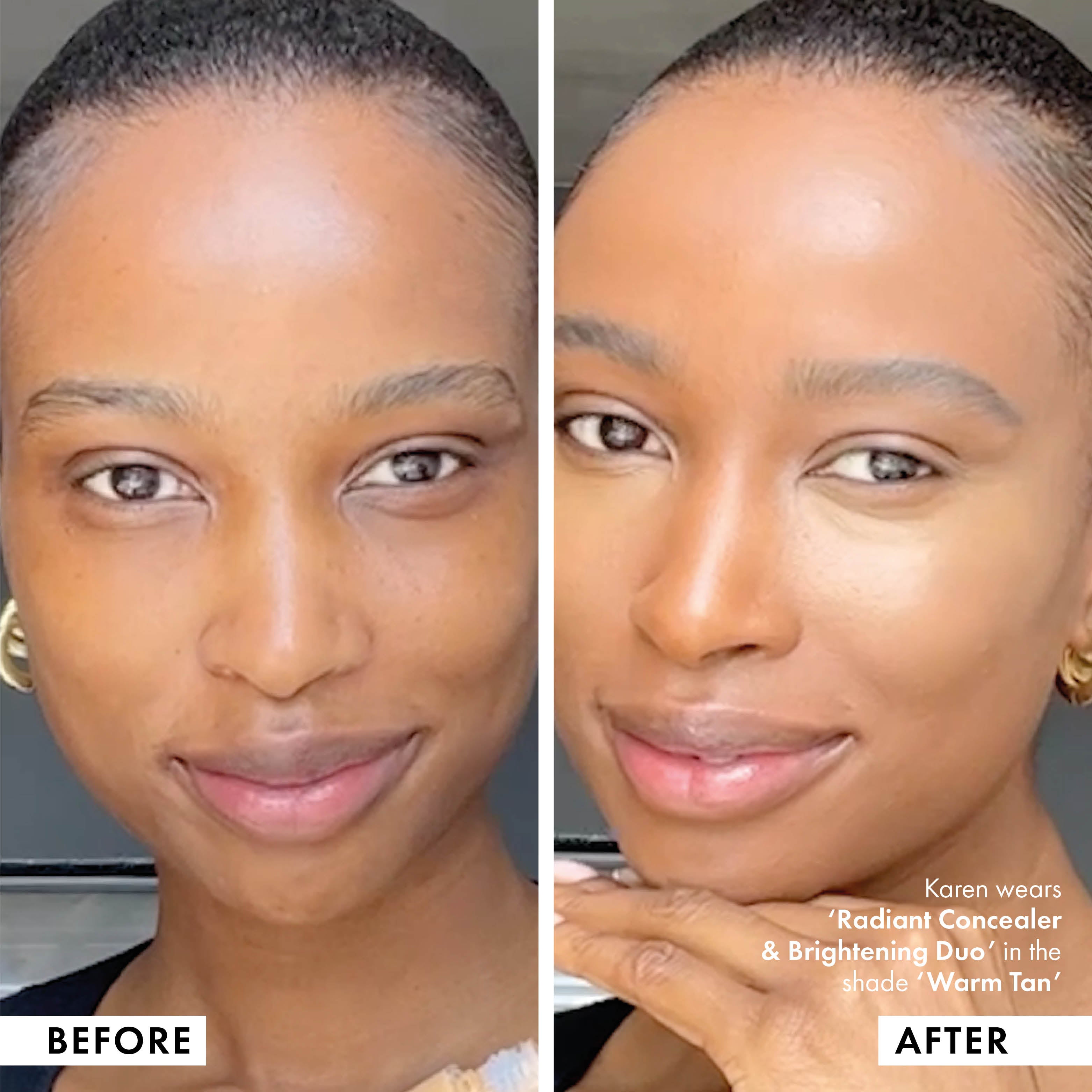 Radiant Concealer & Brightening Duo - Full Coverage Under Eye Corrector for Dark Circles - Perfect for Daily Makeup & Special Occasions