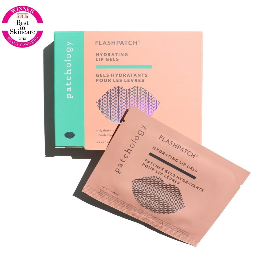 FlashPatch® Hydrating Lip Gels - 5 Pack | Moisturizing Lip Treatment for Dry, Chapped Lips | Perfect for Overnight Repair & Daily Hydration