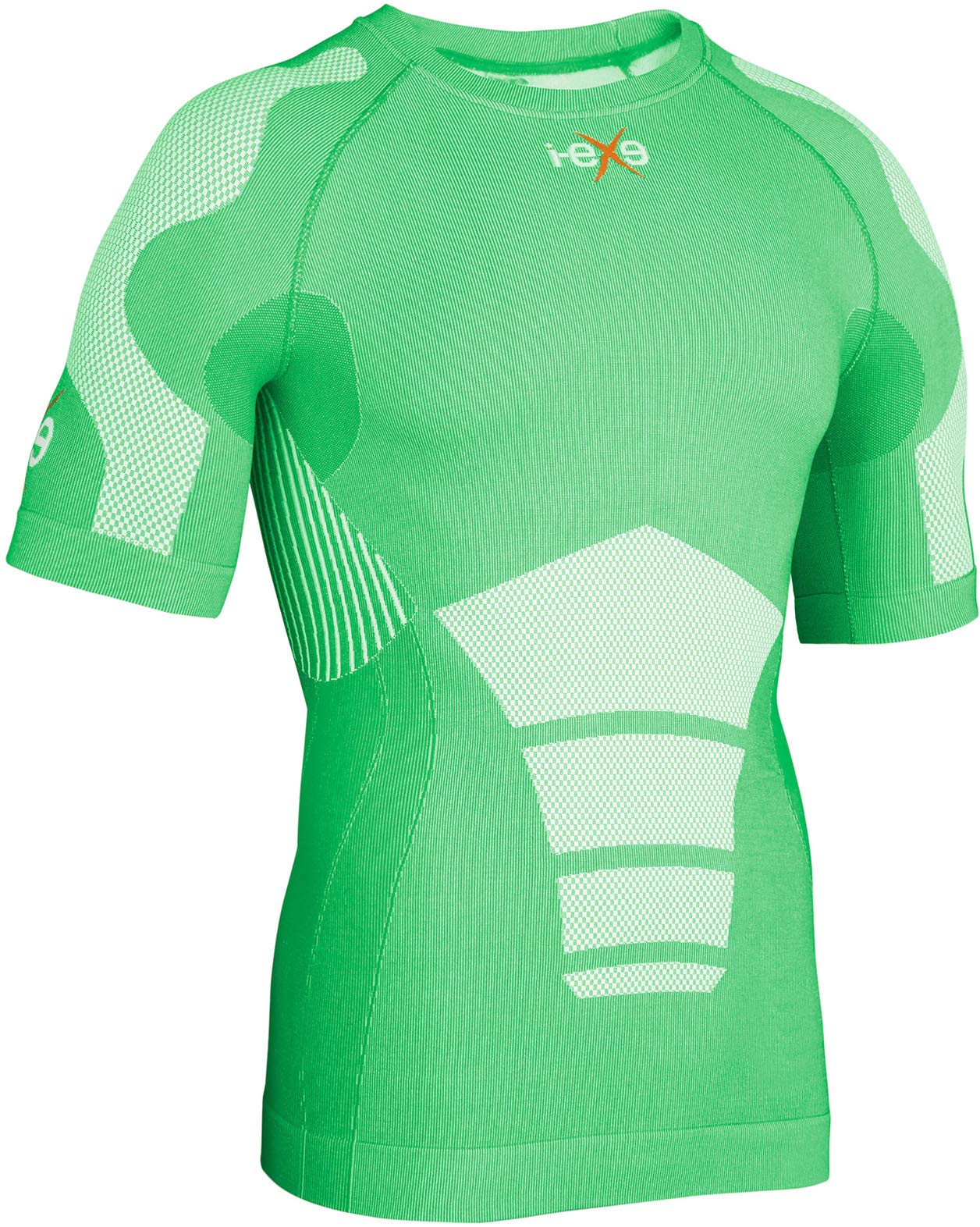 I-EXE Italian Made Men's Compression Shirt for Gym - Workout, Running & Training Performance Apparel